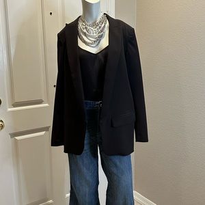WHBM Relaxed Blazer new with tags. Size 14